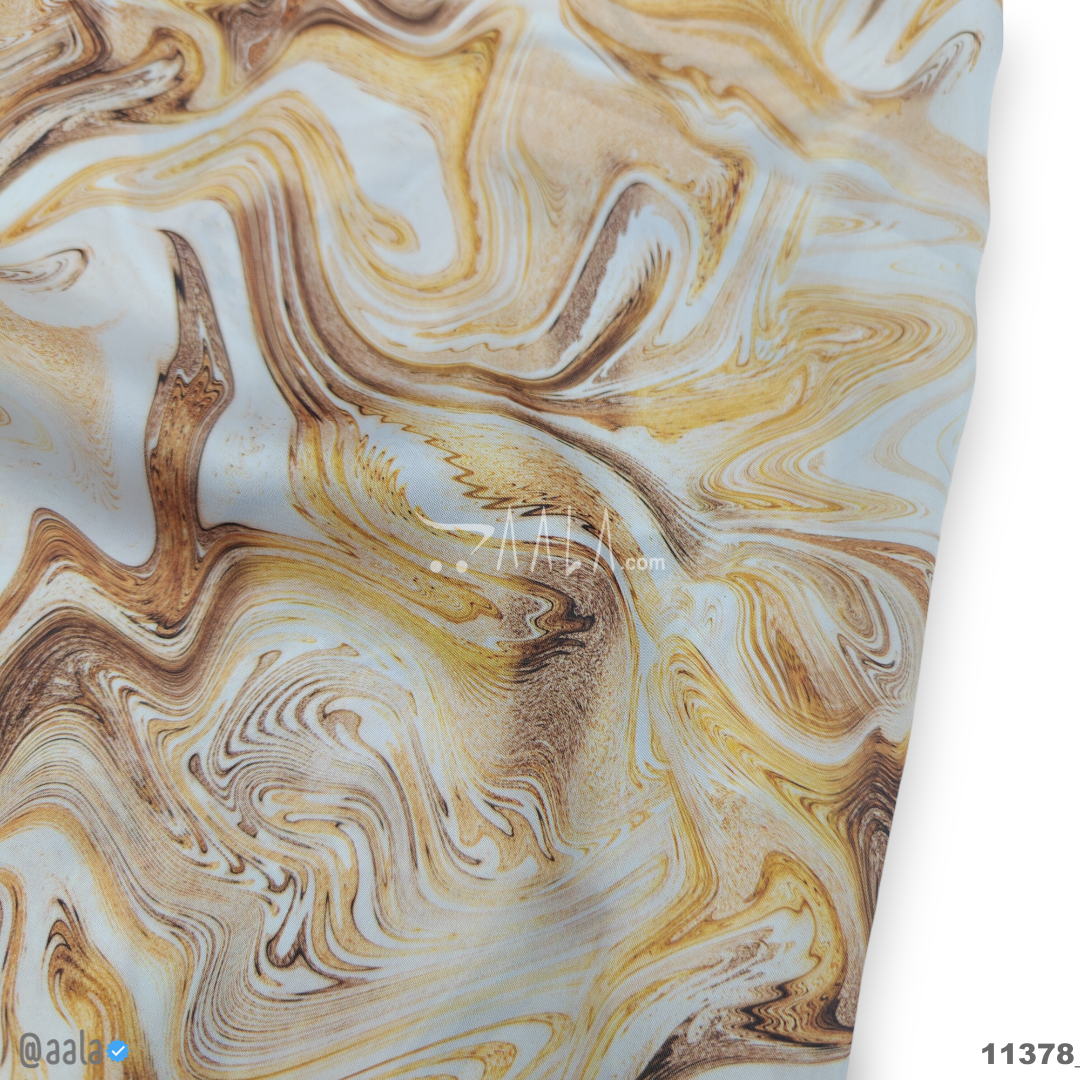 Printed Silk Blend 44-Inches PRINTED Per-Metre #11378