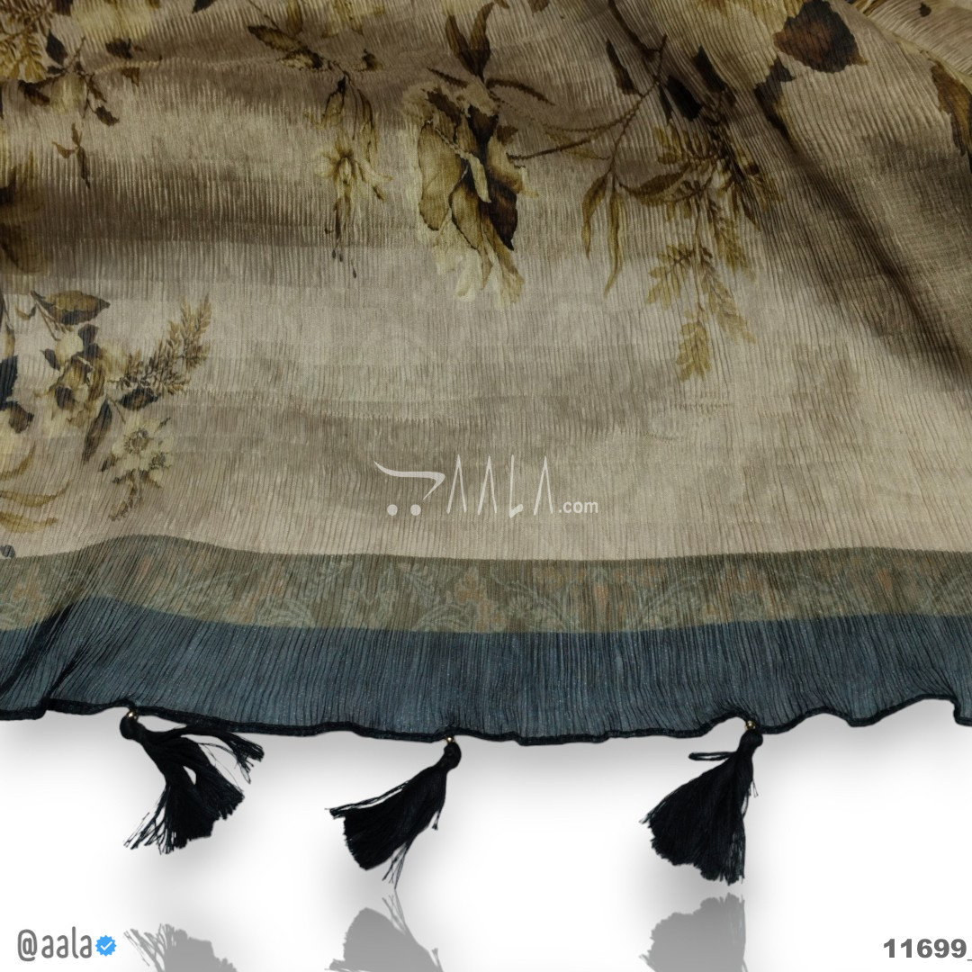 Printed Silk Blend Dupatta-20-Inches PRINTED 2.25-Metres 