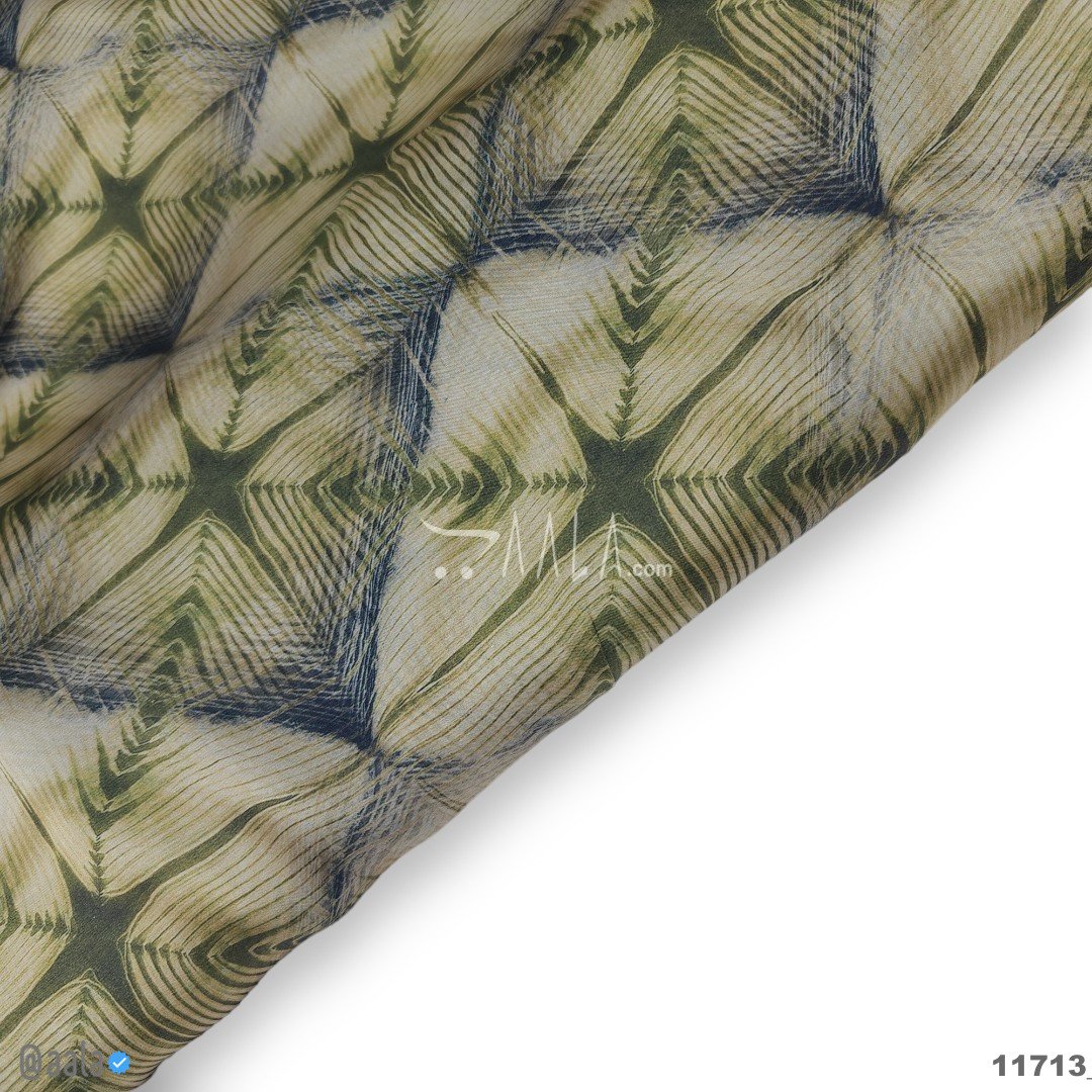 Siburi Silk Poly-ester 44-Inches ASSORTED Per-Metre #11713