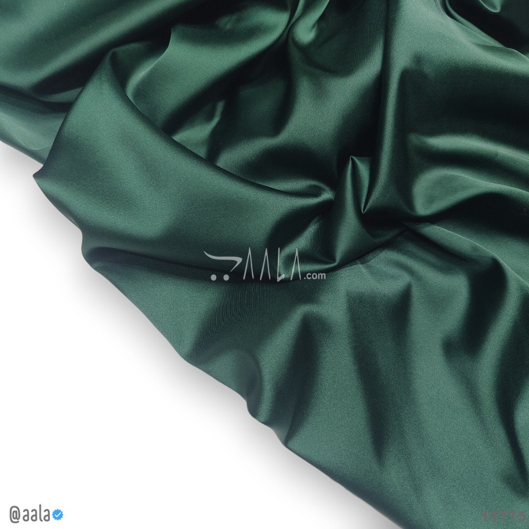 Zara-V2 Silk Poly-ester 58-Inches GREEN Per-Metre #11775
