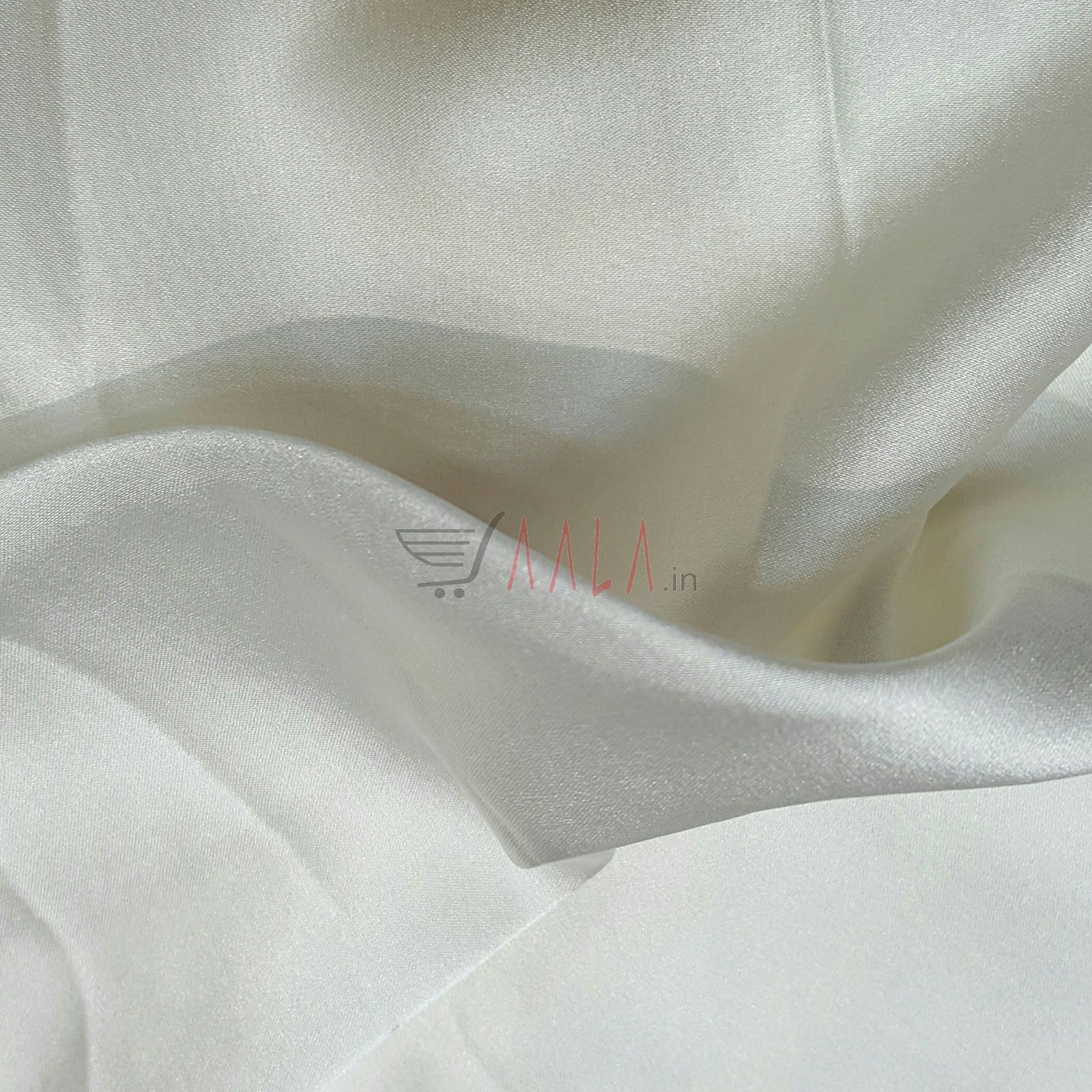 Lycra Satin Silk 80 Grams 44 Inches Dyeable Per Metre #118