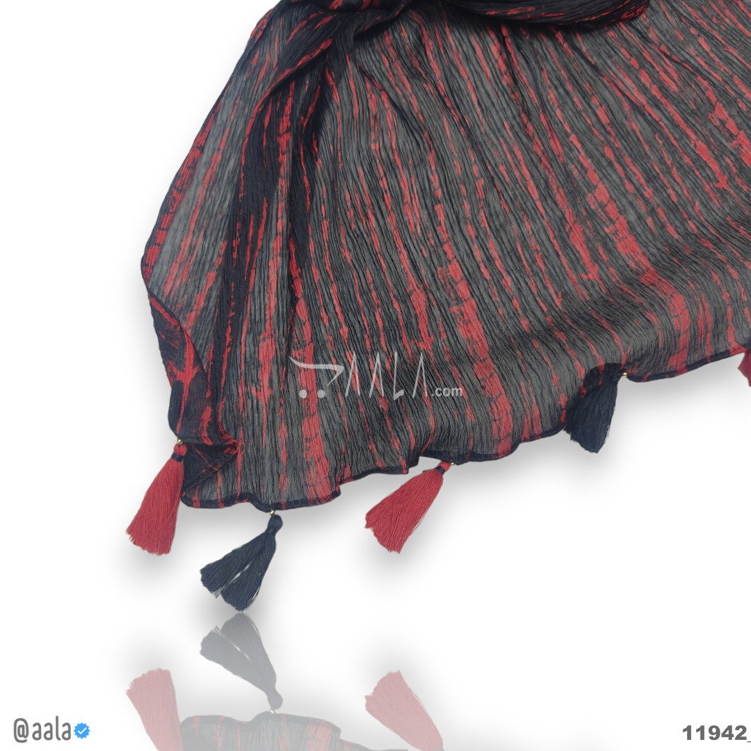 Printed Silk Blend Dupatta-20-Inches PRINTED 2.25-Metres 