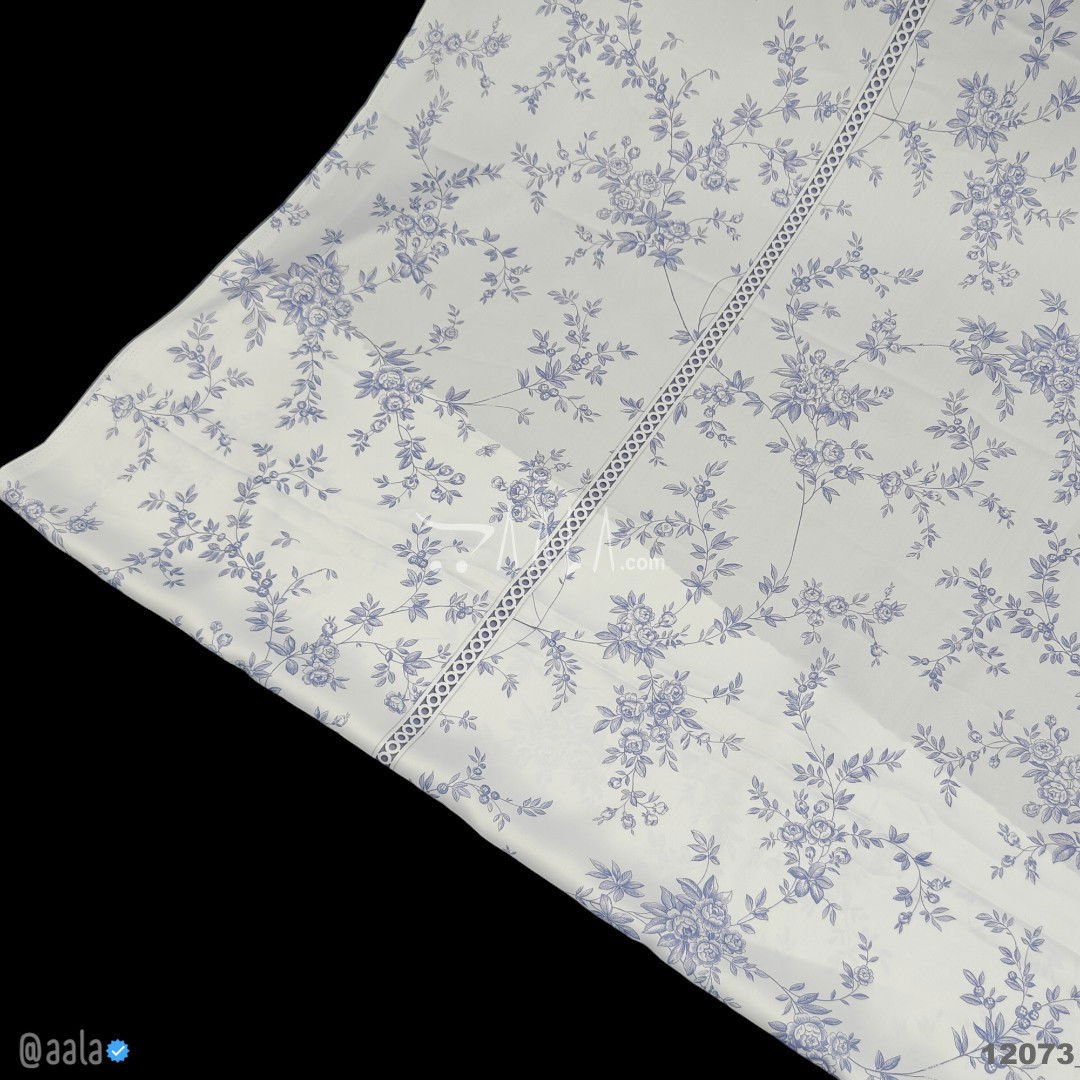 Printed Silk Blend 44-Inches PRINTED Per-Pc #12073