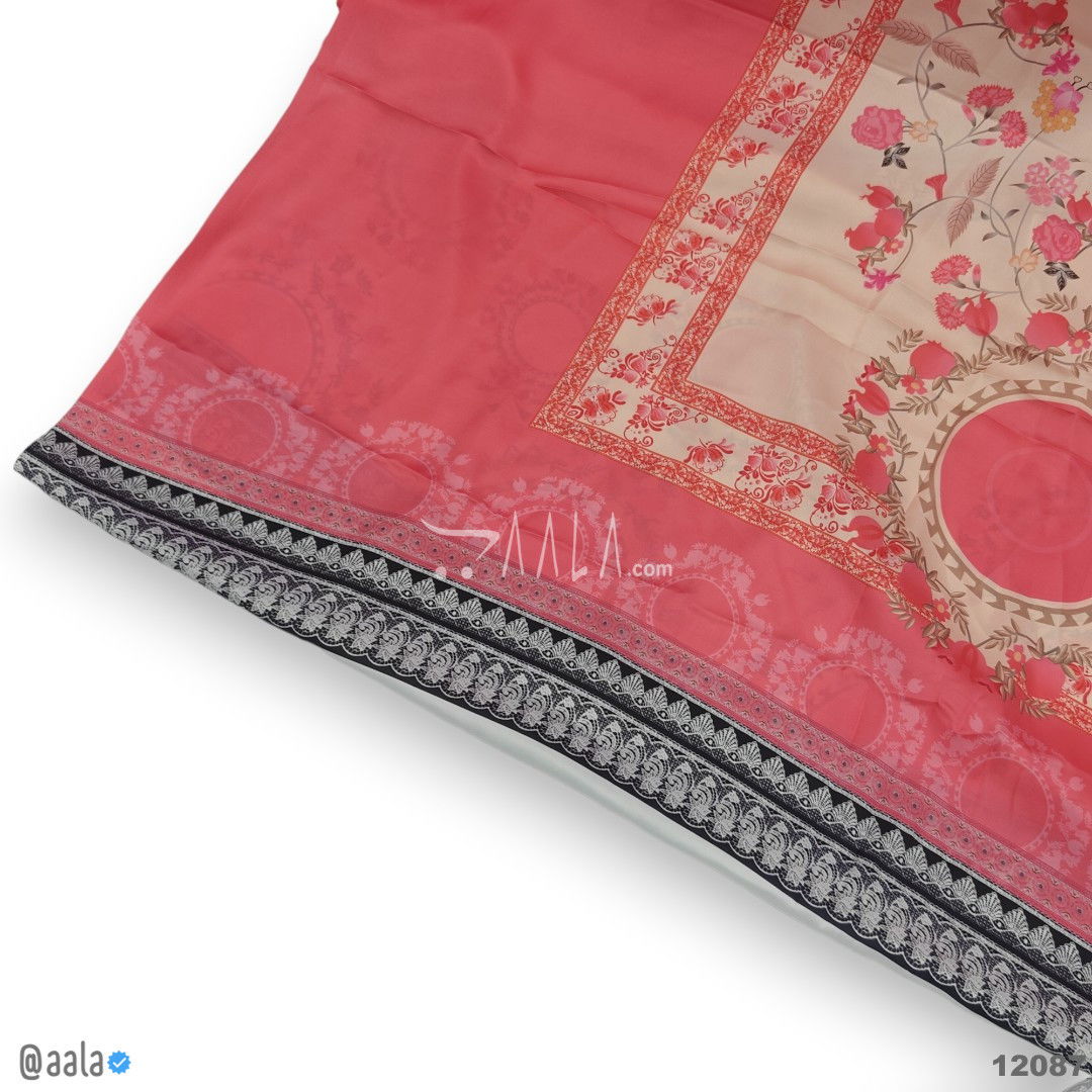 Printed Silk Blend 44-Inches PRINTED Per-Pc #12087