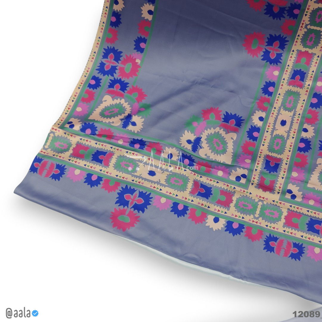 Printed Silk Blend 44-Inches PRINTED Per-Pc #12089