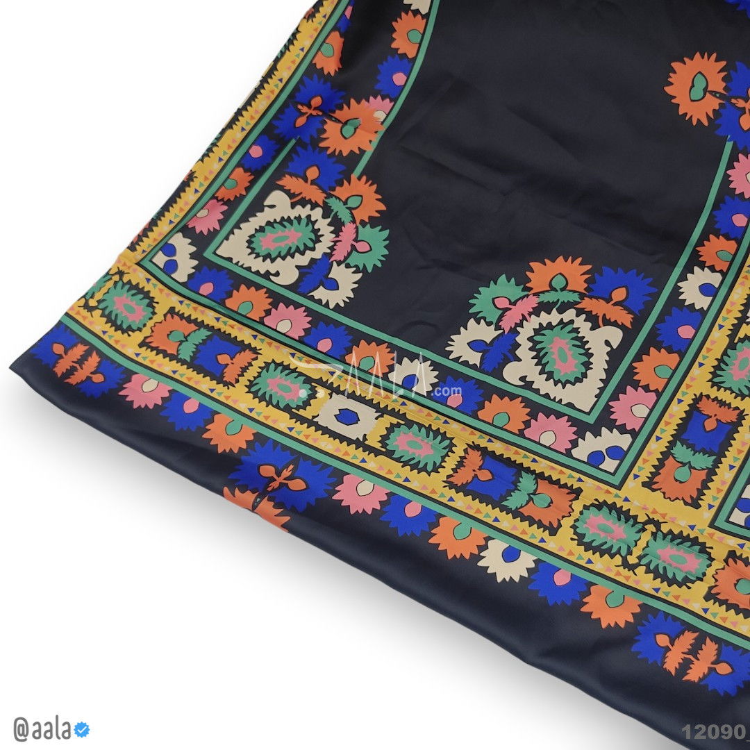 Printed Silk Blend 44-Inches PRINTED Per-Pc #12090