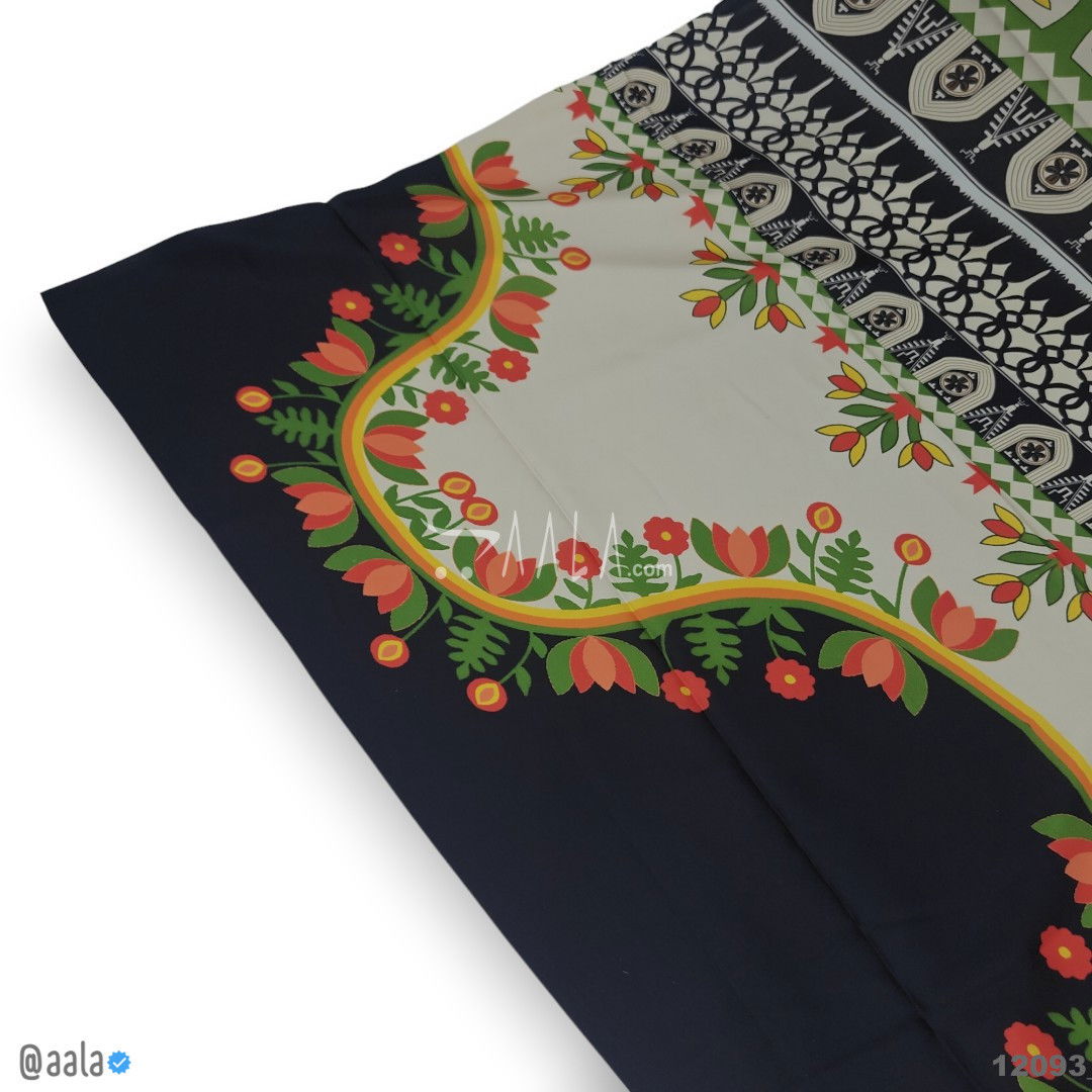 Printed Silk Blend 44-Inches PRINTED Per-Pc #12093