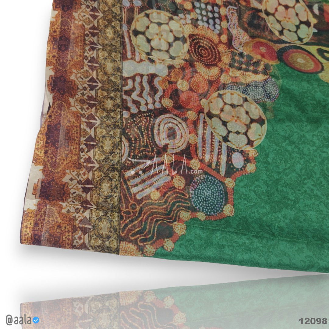 Printed-Tabby Organza Blend Dupatta-32-Inches PRINTED 2.25-Metres #12098