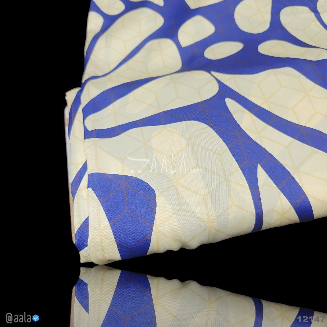 Printed Silk Blend 44-Inches PRINTED Per-Metre #12147
