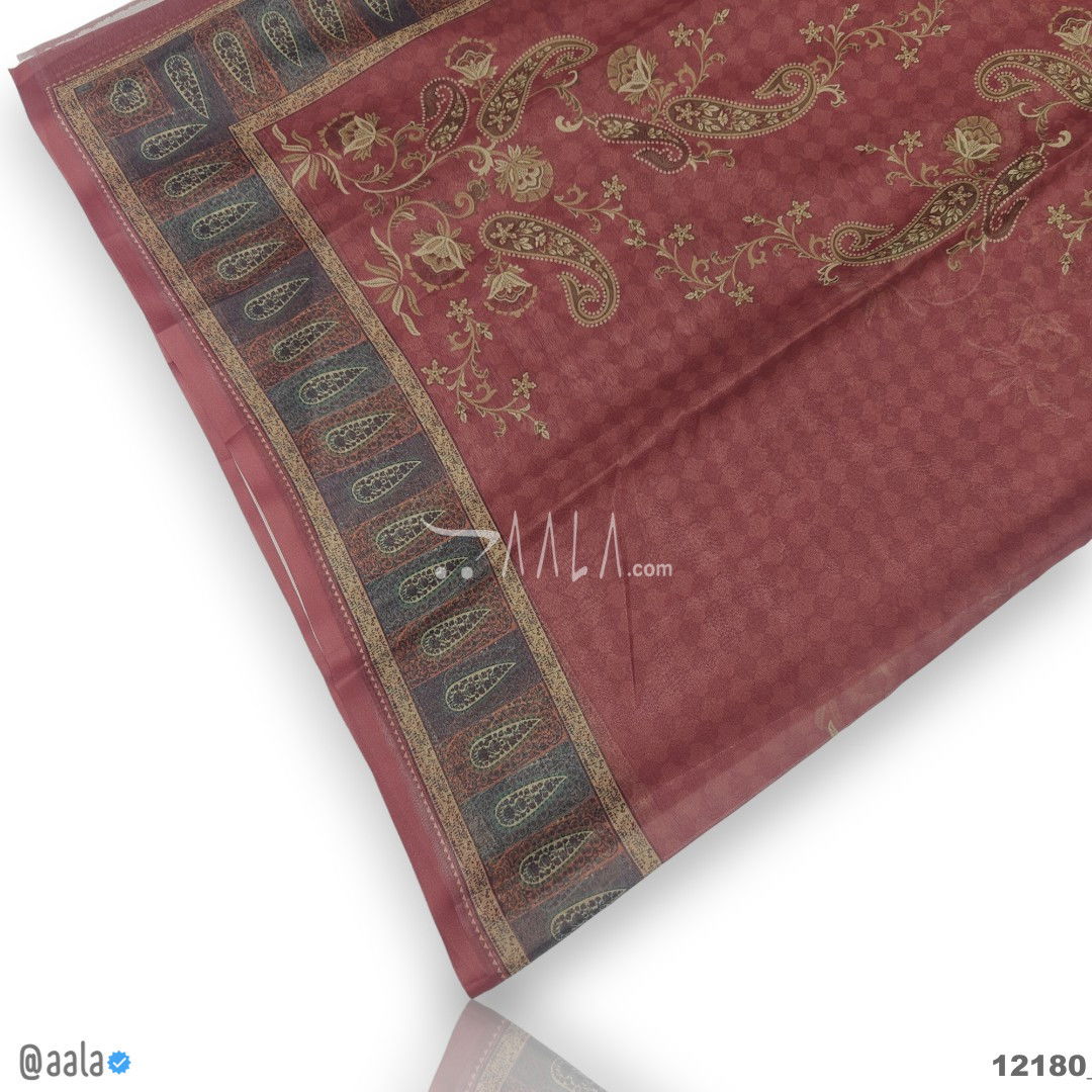 Printed-Tabby Chiffon Blend Dupatta-32-Inches PRINTED 2.25-Metres 