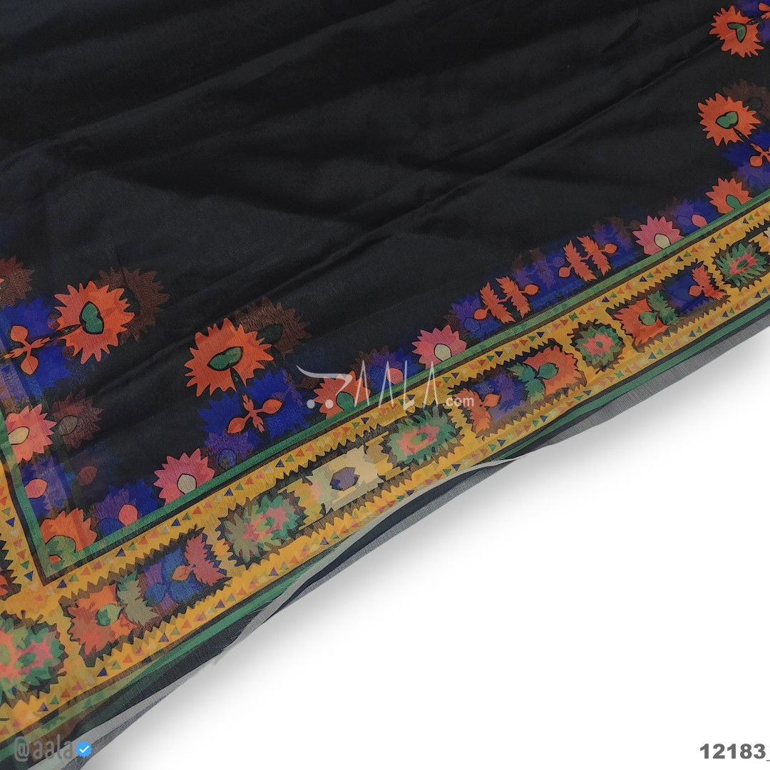 Printed-Tabby Chiffon Blend Dupatta-32-Inches PRINTED 2.25-Metres 