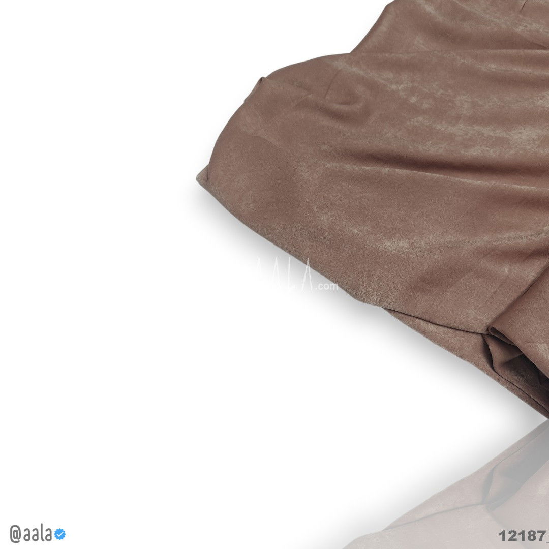 Dove-Plain Velvet Blend 58-Inches PEACH Per-Metre #12187