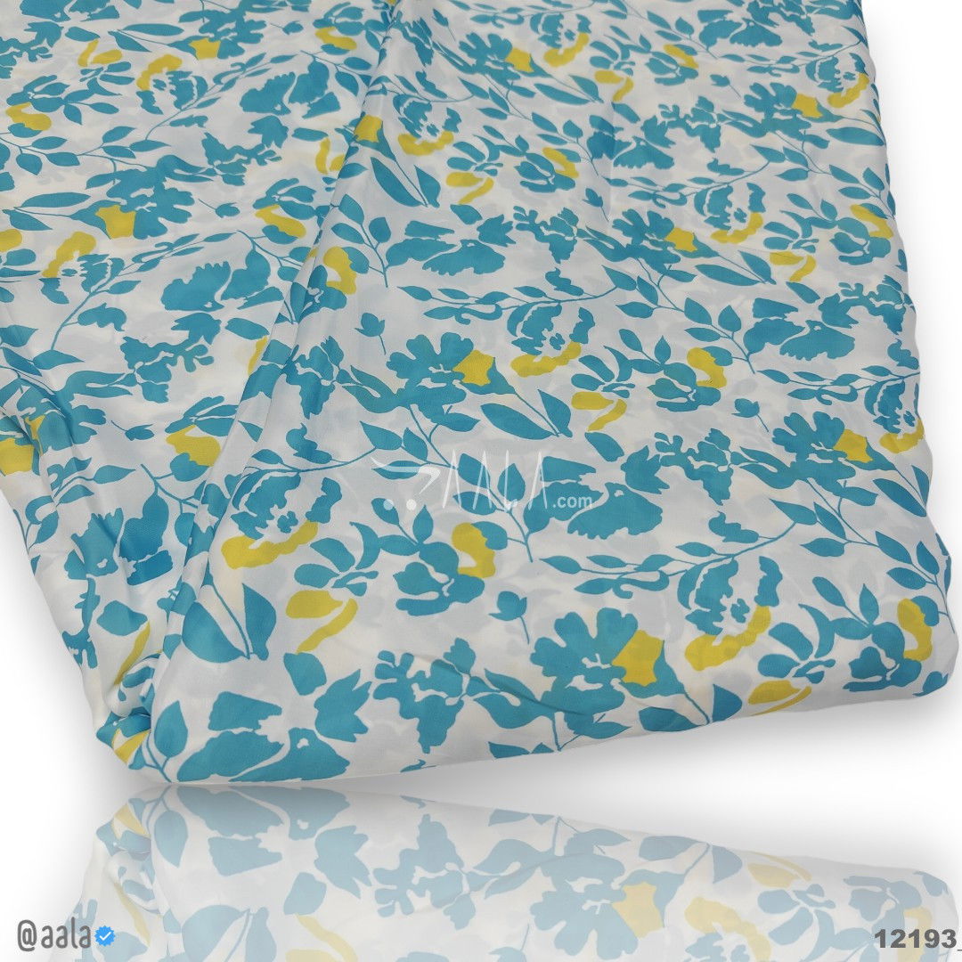 Printed Silk Blend 44-Inches PRINTED Per-Metre #12193
