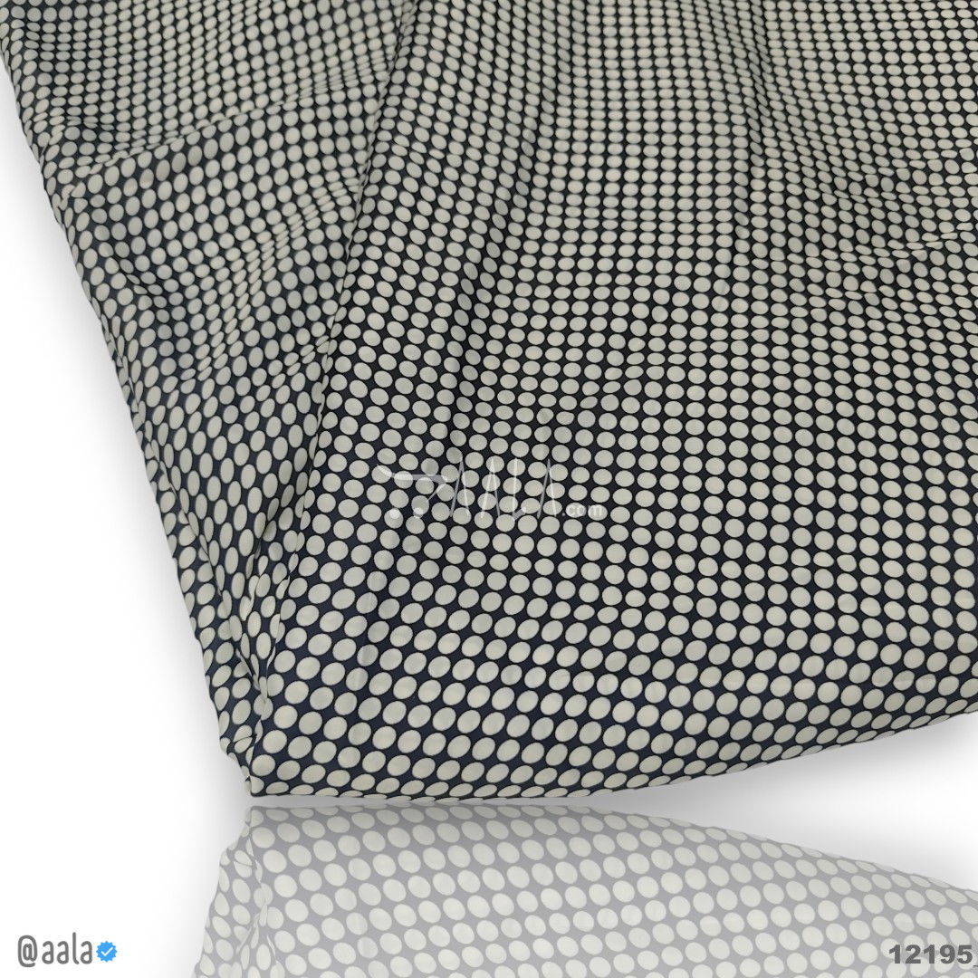 Printed Silk Blend 44-Inches PRINTED Per-Metre #12195