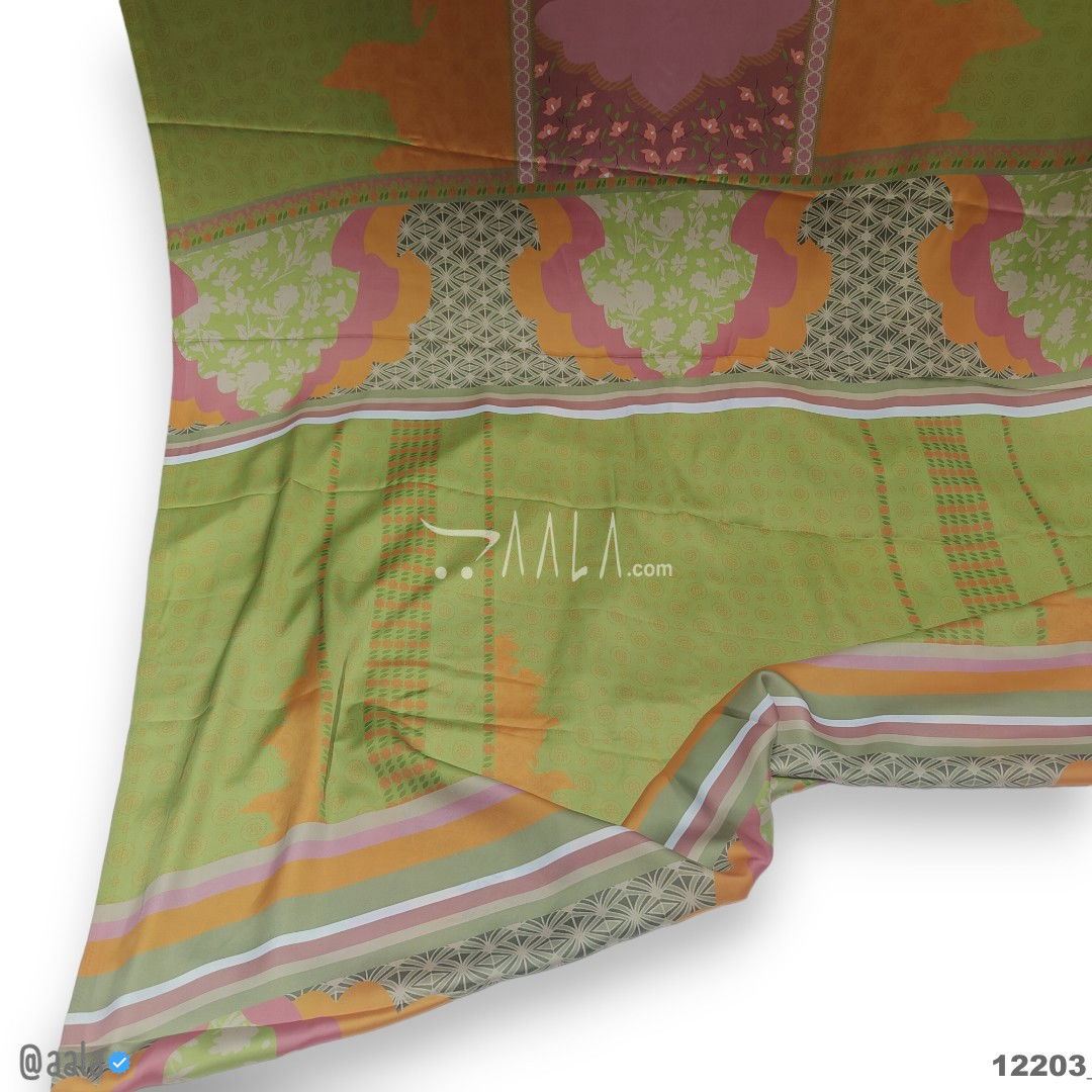 Printed Silk Blend 44-Inches PRINTED Per-Pc #12203