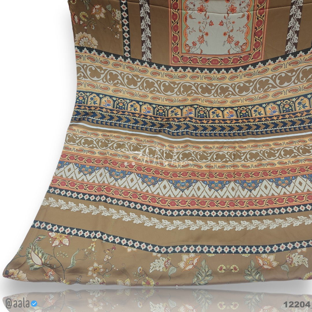 Printed Silk Blend 44-Inches PRINTED Per-Pc #12204