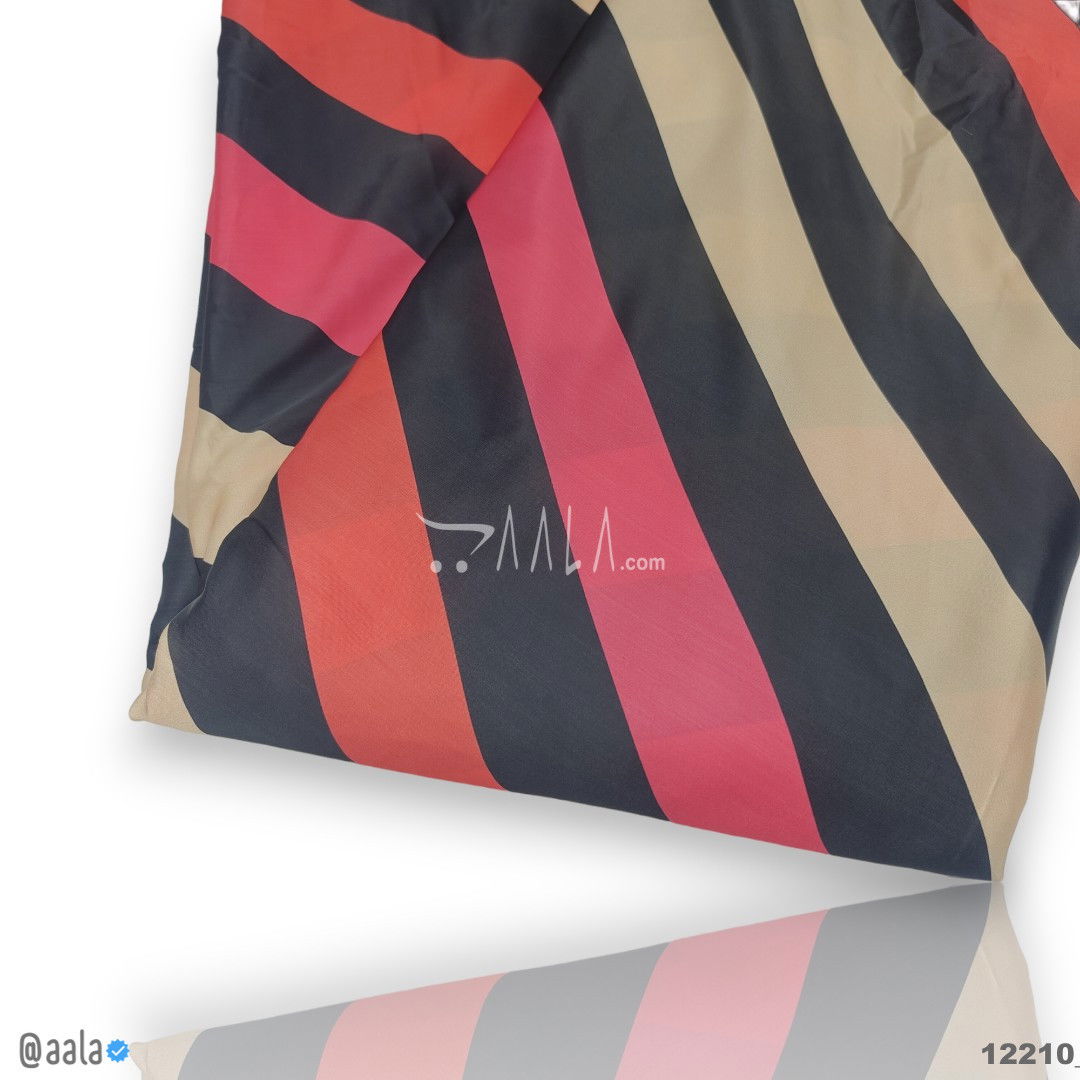 Printed Silk Blend 44-Inches PRINTED Per-Metre #12210