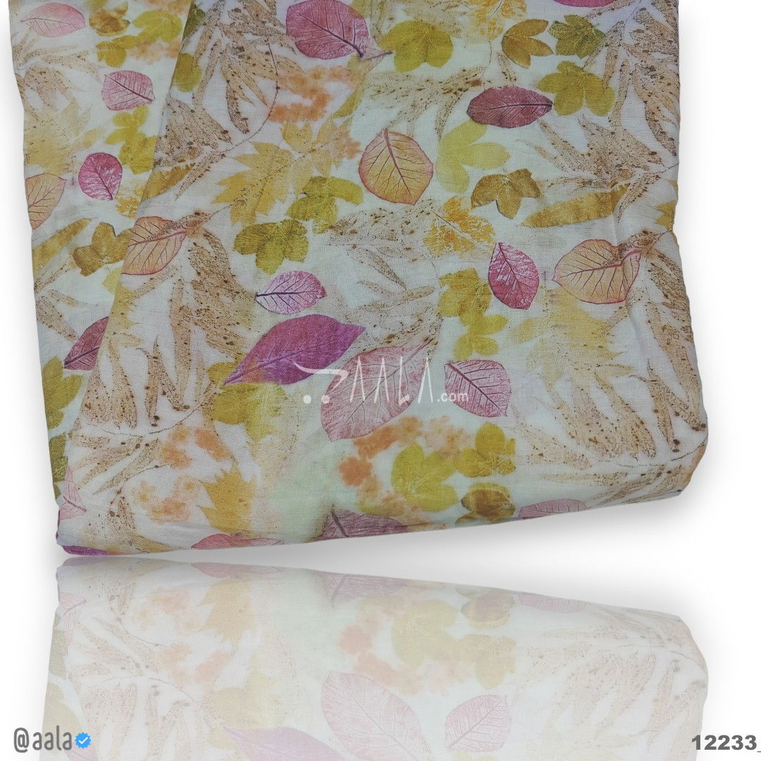 Printed Cotton Cotton 44-Inches PRINTED Per-Metre #12233