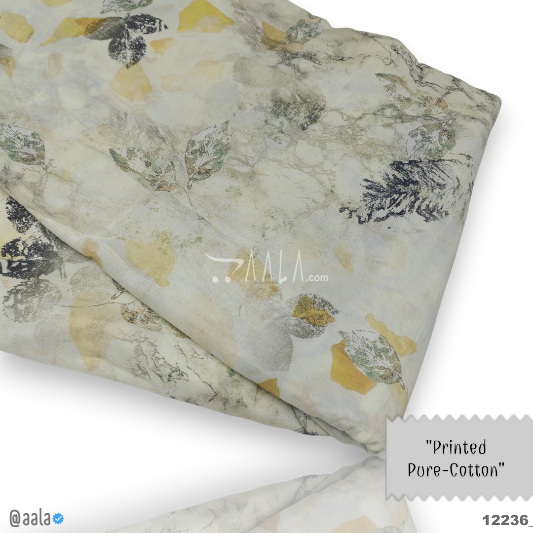 Printed Cotton Cotton 44-Inches PRINTED Per-Metre #12236
