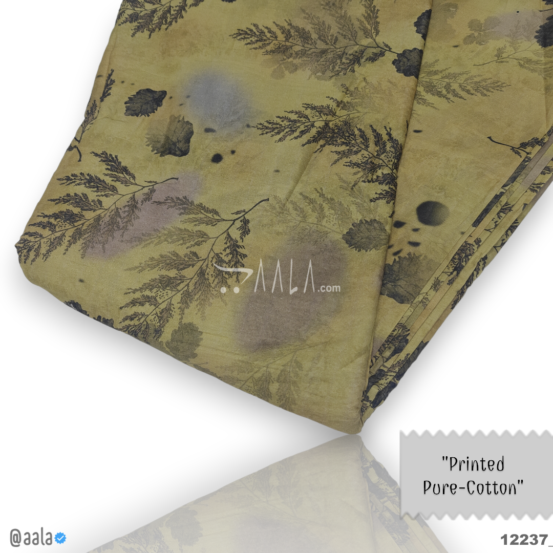 Printed Cotton Cotton 44-Inches PRINTED Per-Metre #12237