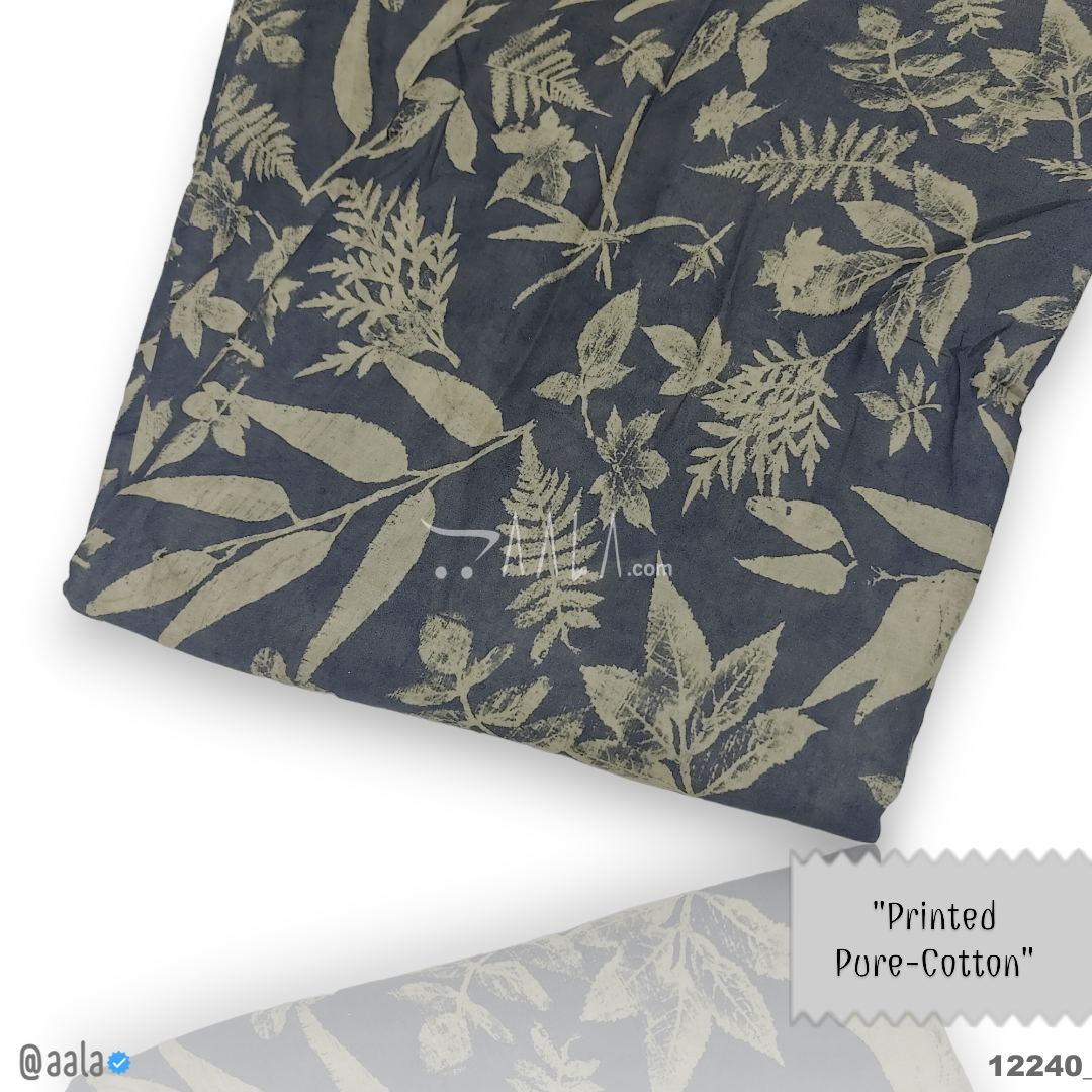 Printed Cotton Cotton 44-Inches PRINTED Per-Metre #12240