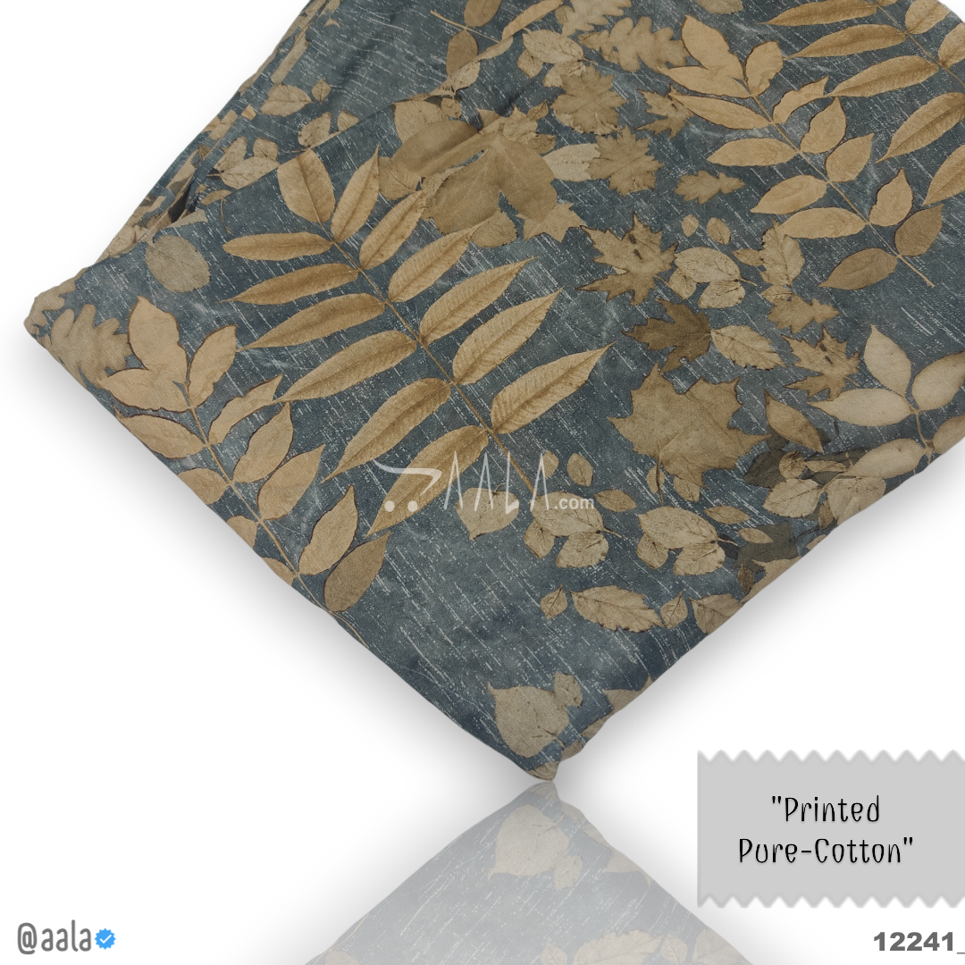 Printed Cotton Cotton 44-Inches PRINTED Per-Metre #12241