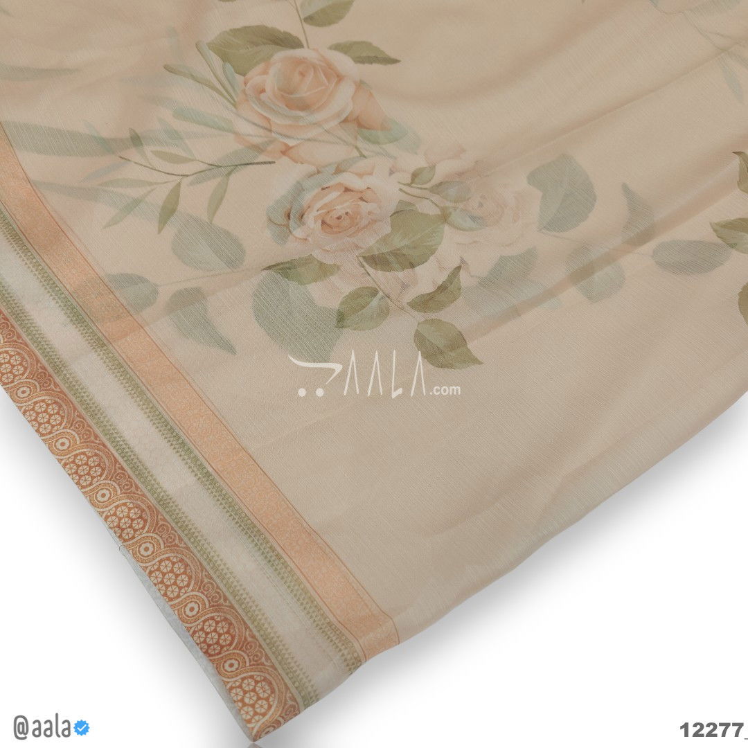 Printed-Tabby Chiffon Blend Dupatta-32-Inches PRINTED 2.25-Metres 