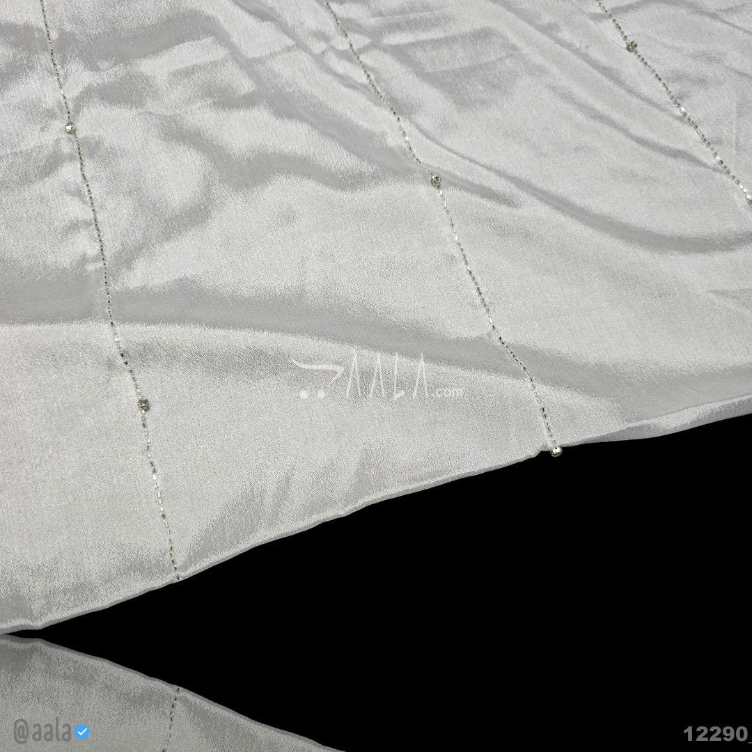 Handwork Chinon Nylon Dupatta-36-Inches DYEABLE 2.25-Metres #12290