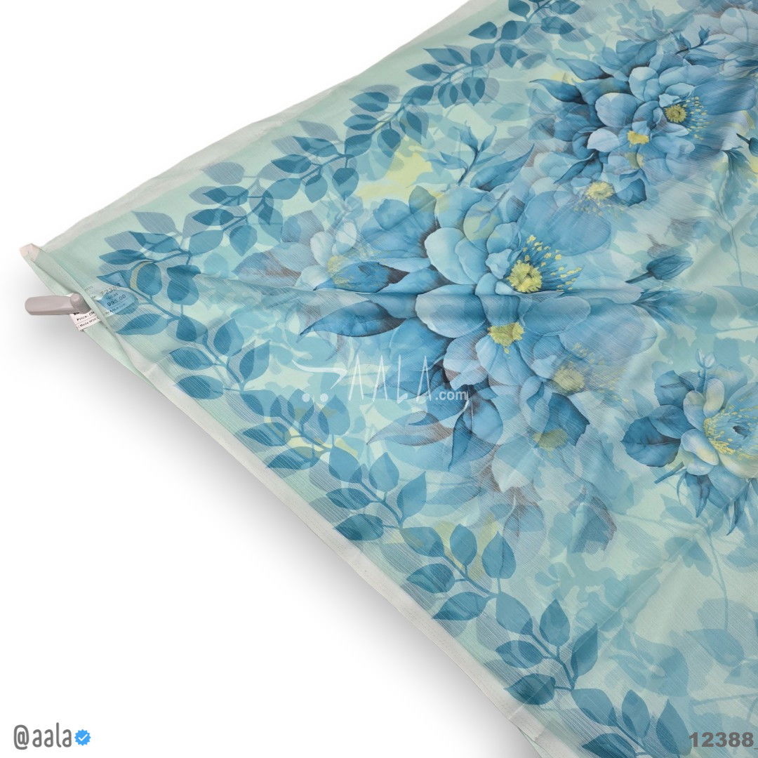 Printed-Tabby Chiffon Blend Dupatta-32-Inches PRINTED 2.25-Metres 