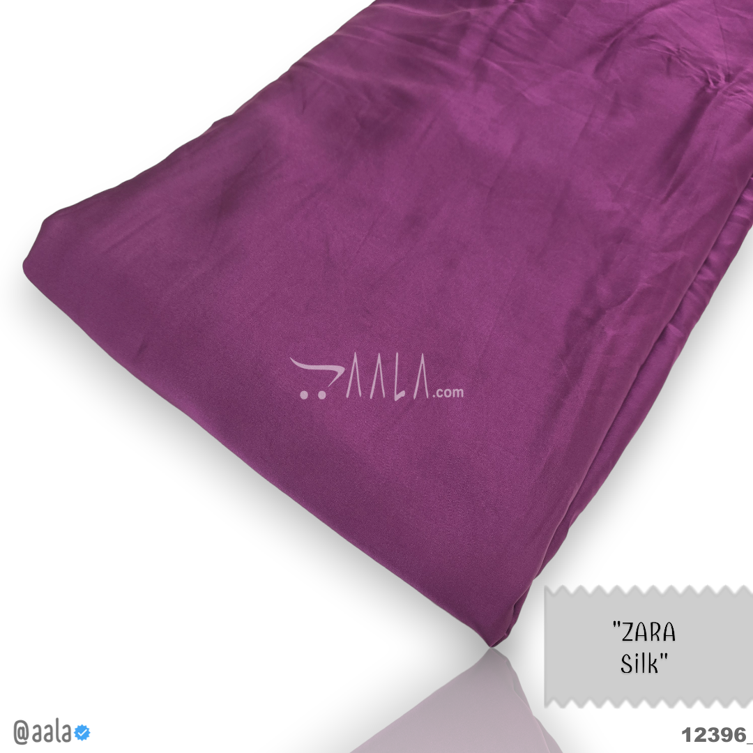 Zara Silk Blend 58-Inches CARROT Per-Metre #12396