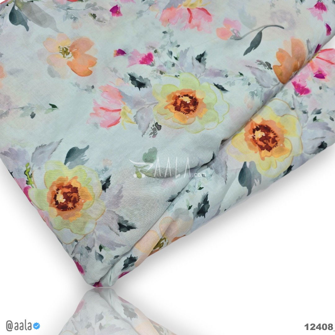 Printed Cotton Cotton 44-Inches PRINTED Per-Metre #12408