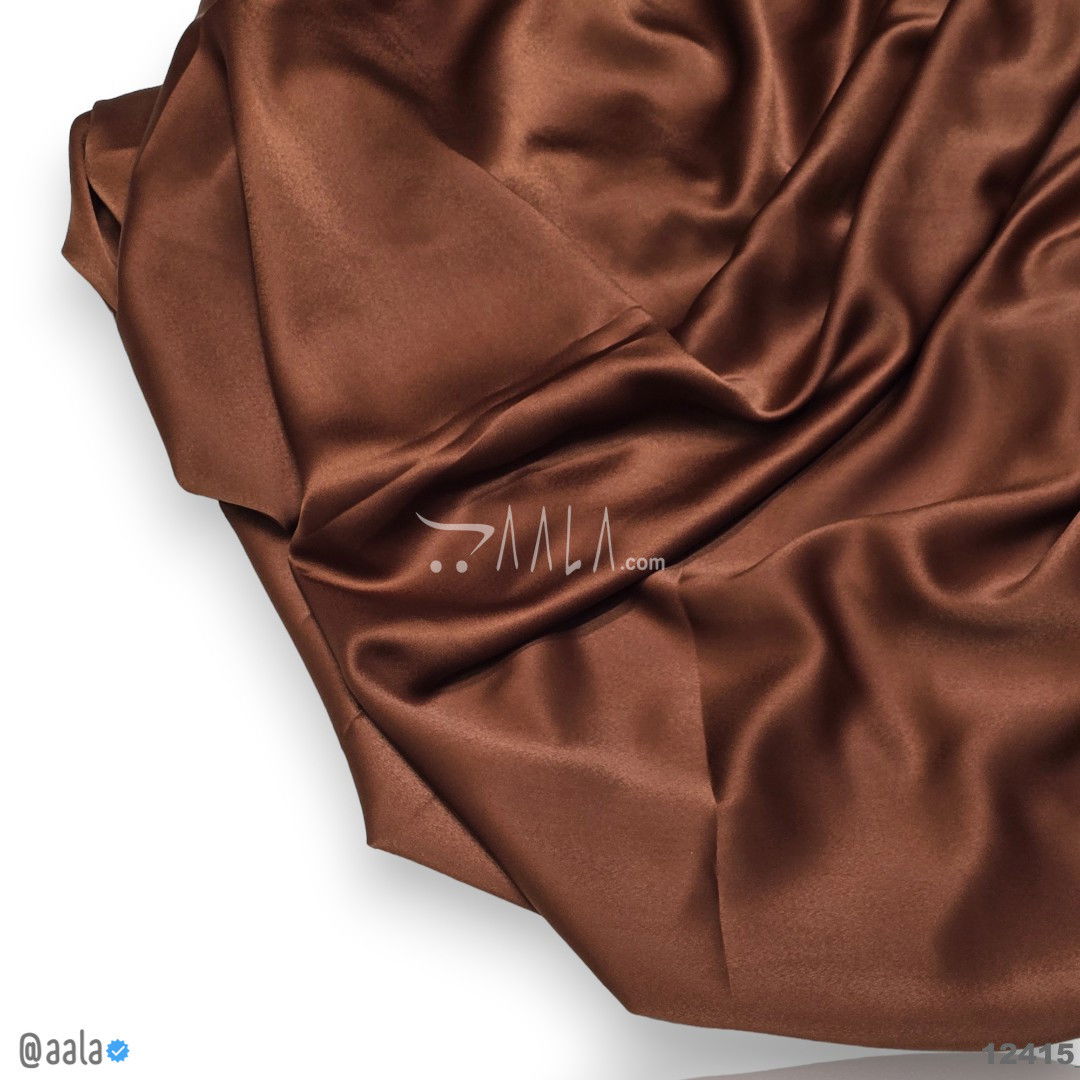 Mango Silk Blend 58-Inches BROWN Per-Metre 