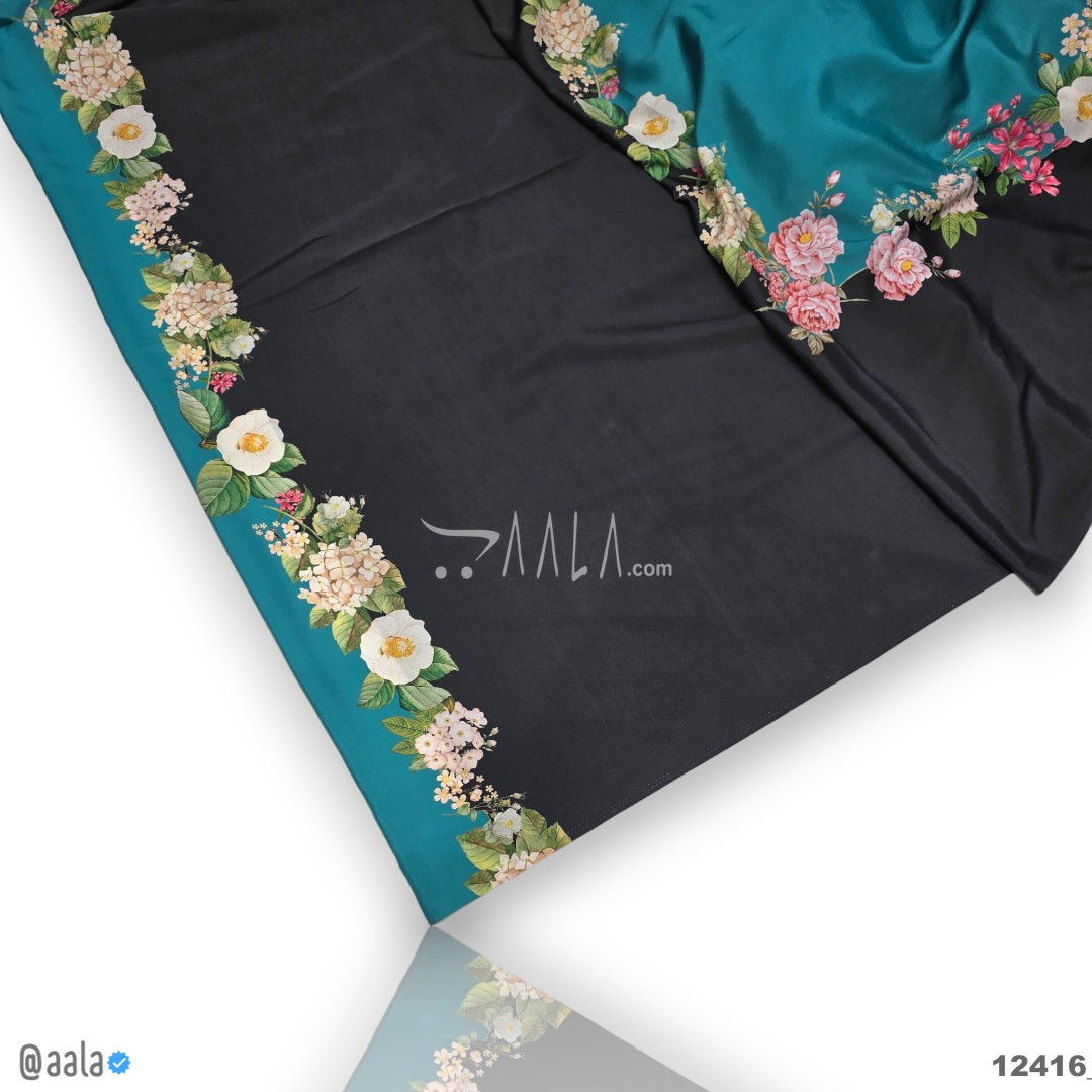 Printed Silk Blend 44-Inches PRINTED Per-Pc #12416