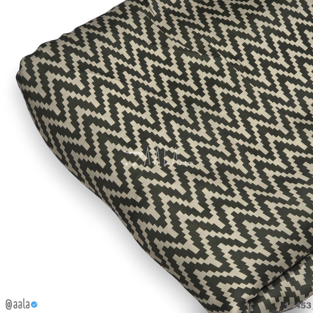 Printed Silk Blend 44-Inches PRINTED Per-Metre #12453