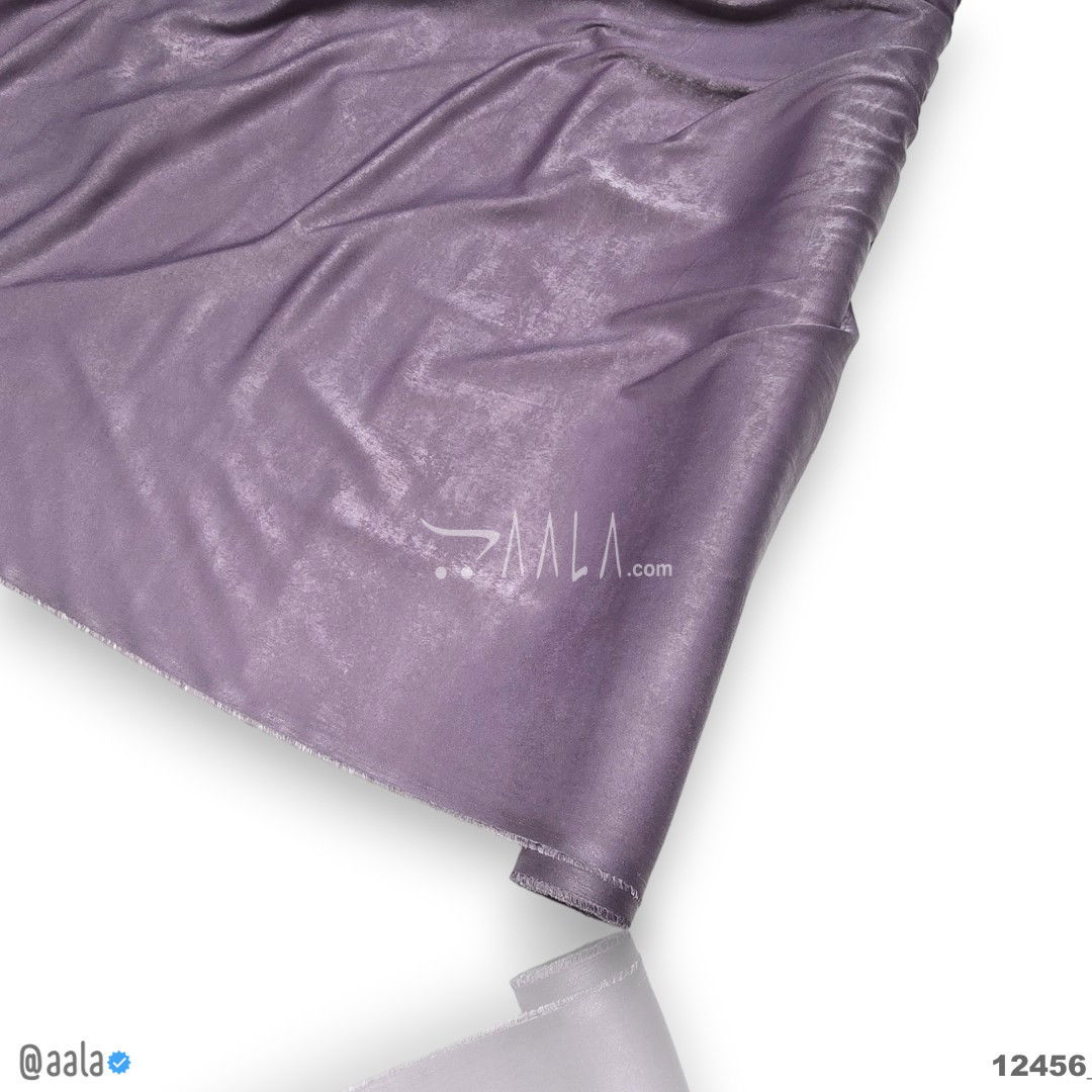 Dove-Plain Velvet Blend 58-Inches PURPLE Per-Metre #12456
