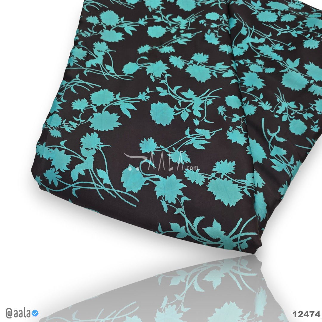 Printed Silk Blend 44-Inches PRINTED Per-Metre #12474