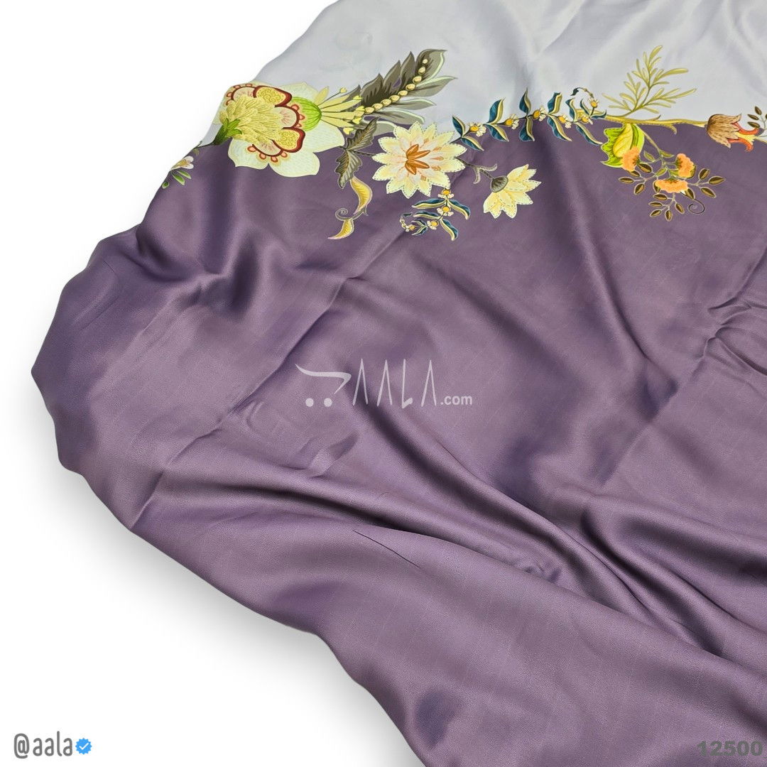 Printed Silk Blend 44-Inches PRINTED Per-Metre #12500