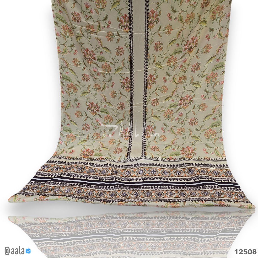 Printed Silk Blend 44-Inches PRINTED Per-Pc #12508