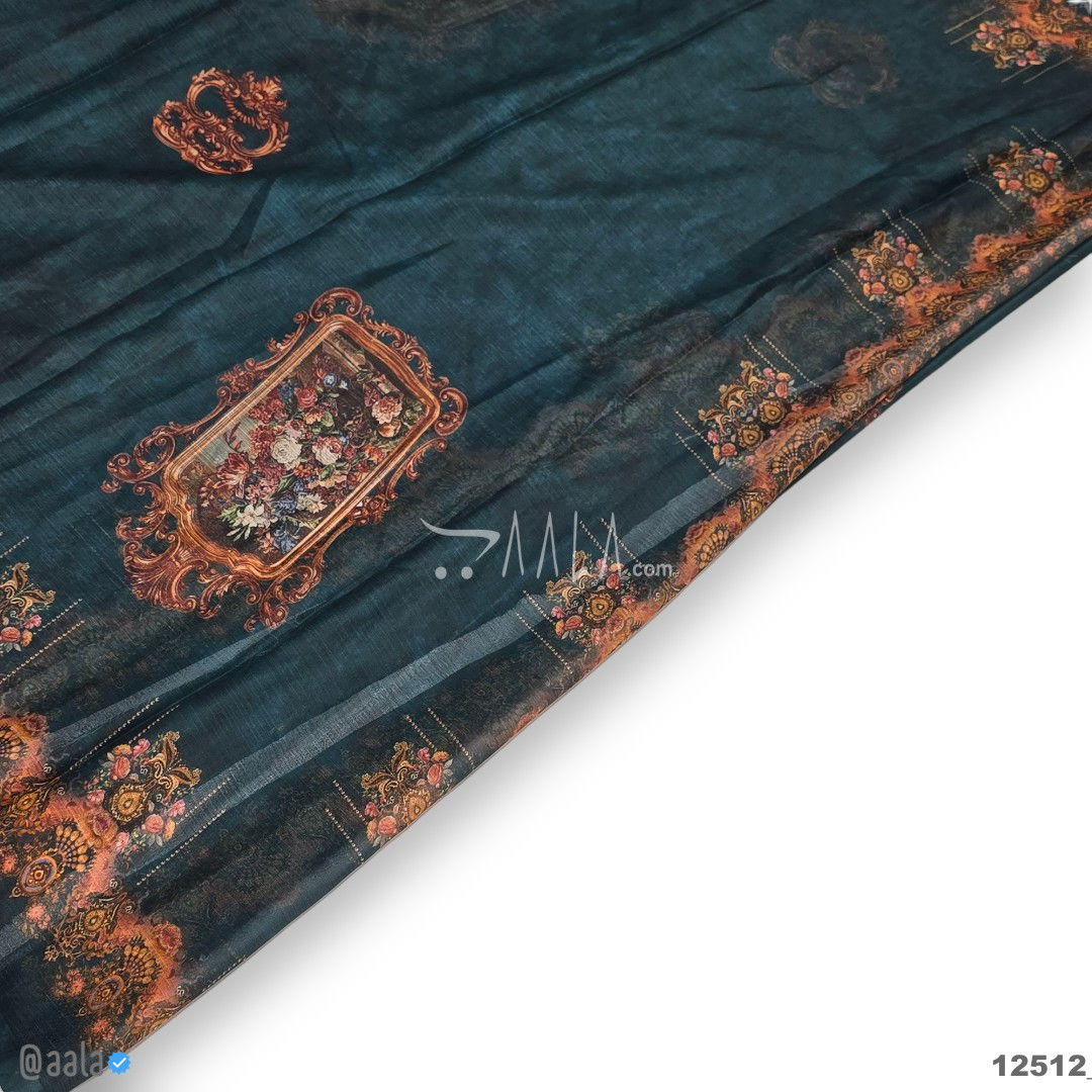 Printed-Tabby Chiffon Blend Dupatta-32-Inches PRINTED 2.25-Metres #12512