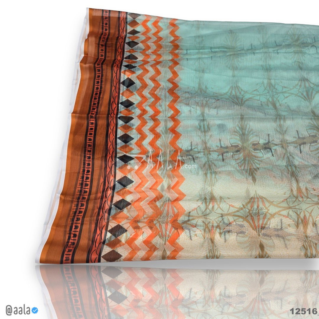 Printed-Tabby Chiffon Blend Dupatta-32-Inches PRINTED 2.25-Metres 