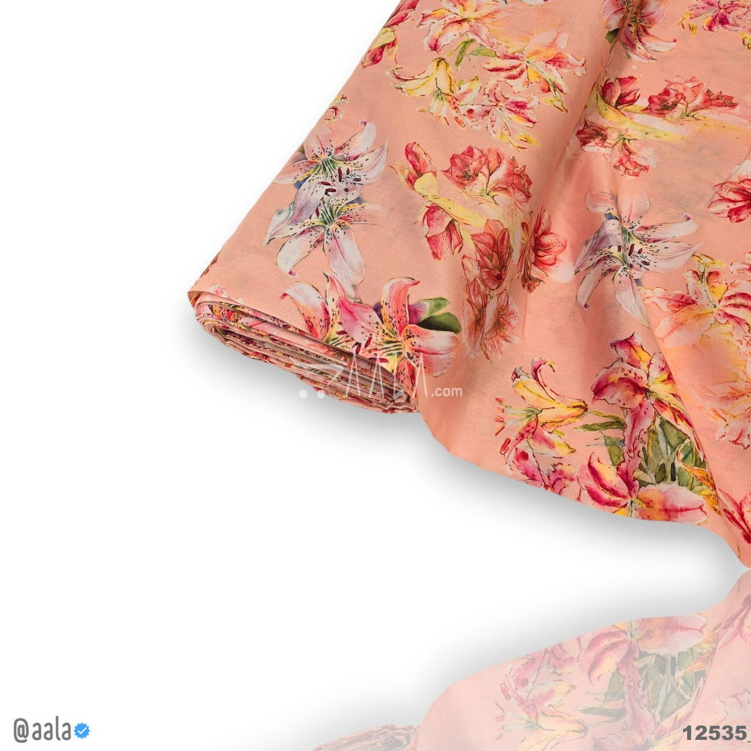 Printed Cotton Cotton 44-Inches PRINTED Per-Metre #12535
