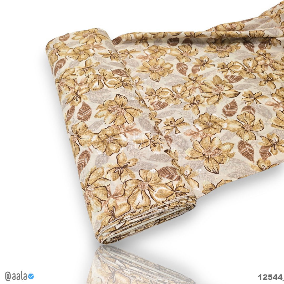 Printed-Foil Cotton Cotton 44-Inches PRINTED Per-Metre #12544
