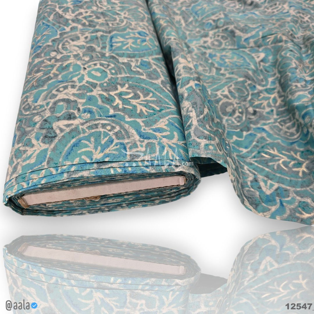Printed-Foil Cotton Cotton 44-Inches PRINTED Per-Metre 