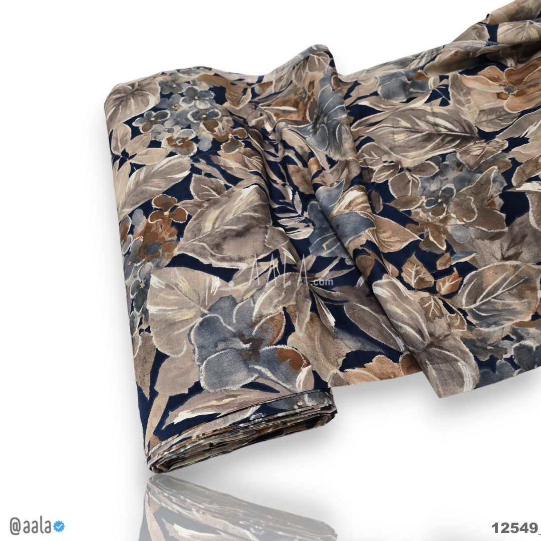 Printed-Foil Cotton Cotton 44-Inches PRINTED Per-Metre #12549