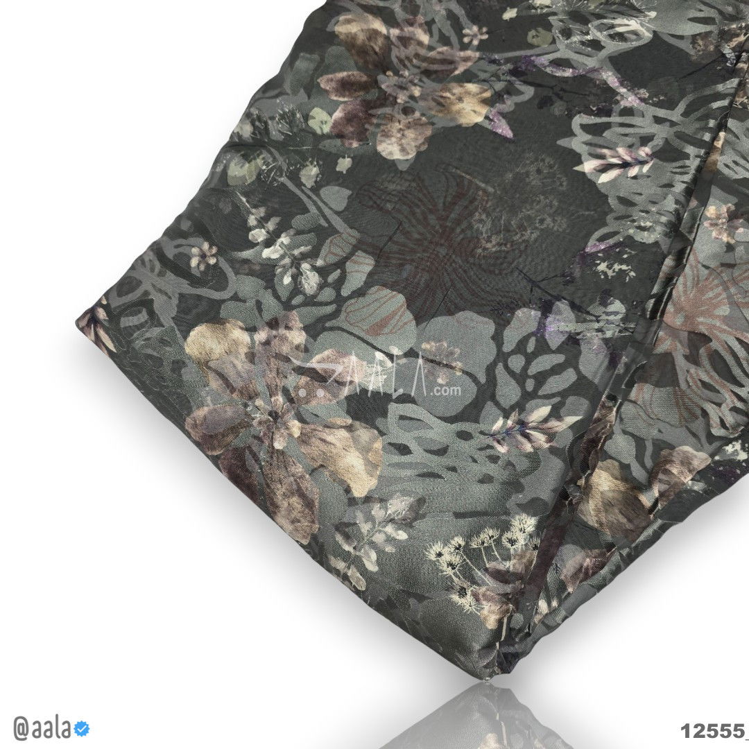Printed-Brasso Georgette Blend 44-Inches PRINTED Per-Metre #12555
