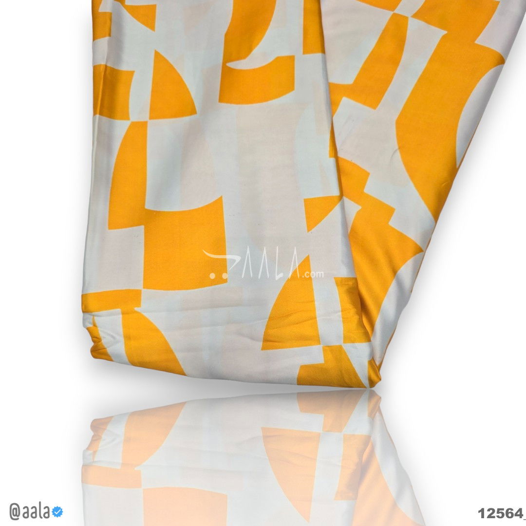 Printed Silk Blend 44-Inches PRINTED Per-Metre #12564