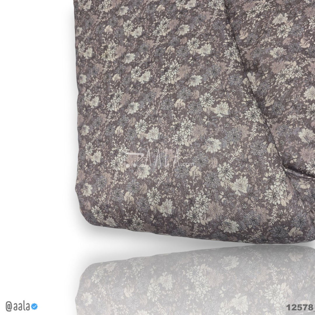 Twill-Printed Cotton Cotton 44-Inches PRINTED Per-Metre #12578
