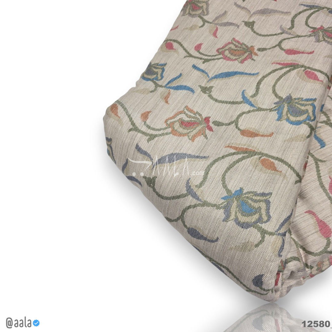 Twill-Printed Cotton Cotton 44-Inches PRINTED Per-Metre #12580