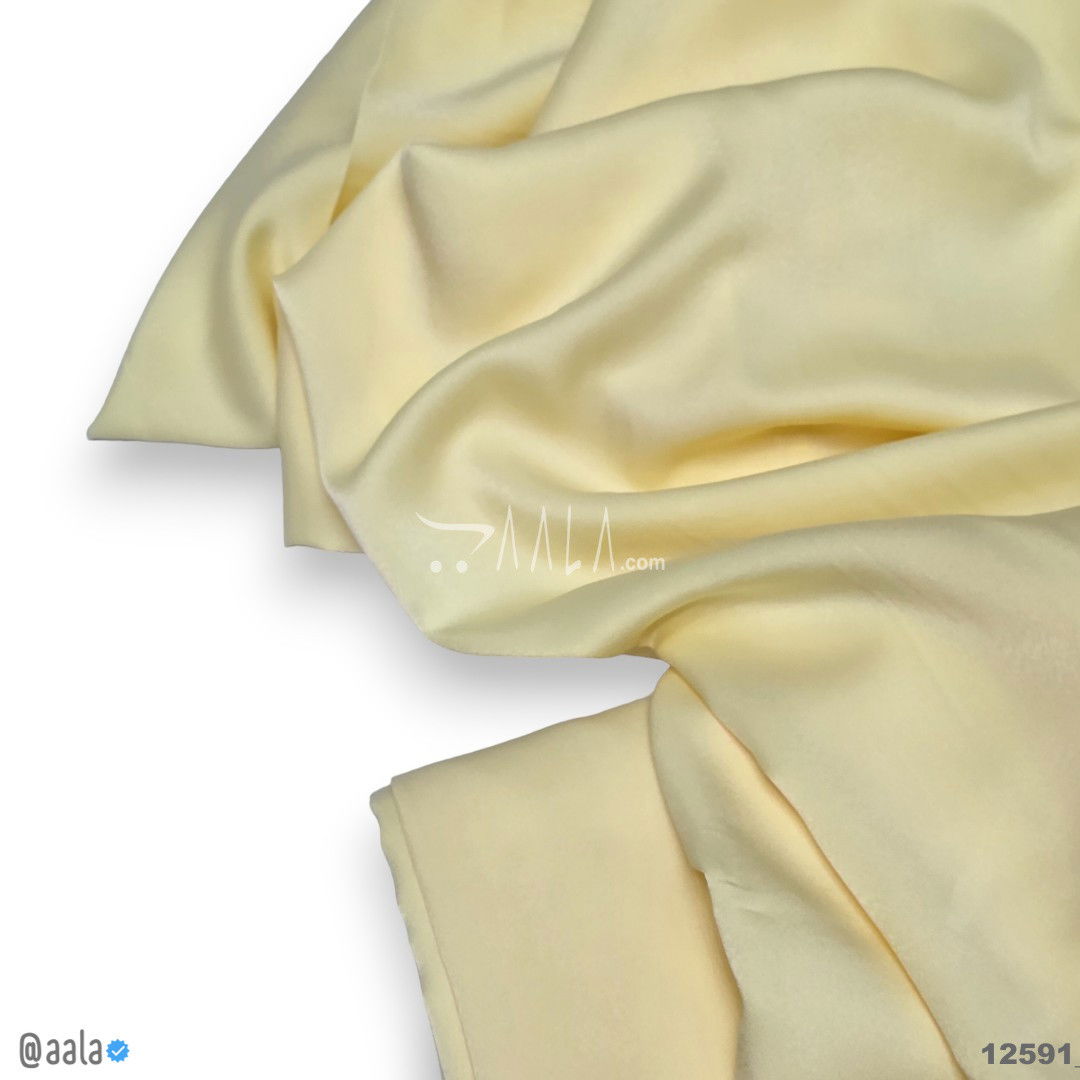 Mango Silk Blend 58-Inches YELLOW Per-Metre #12591