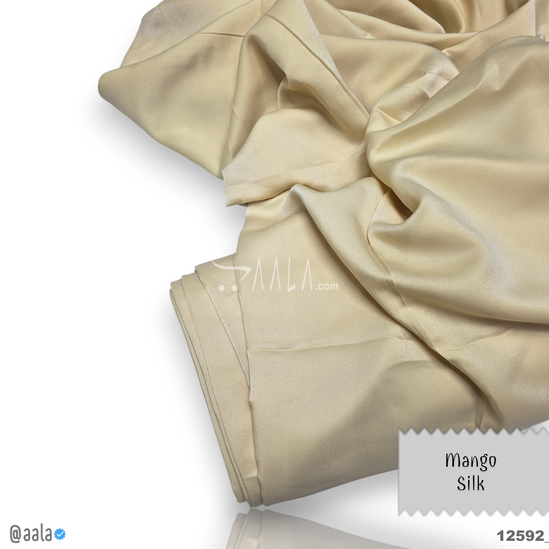Mango Silk Blend 58-Inches BIEGE Per-Metre 